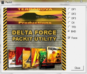 Delta Force PackIt Utility
