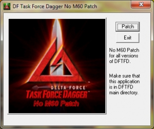 DFTFD No M60 Patch