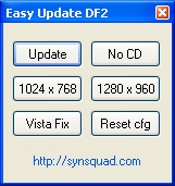 DF2 Easy Update and Vista Fix