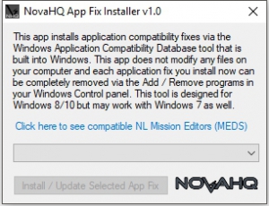 NovaLogic App Fixer (Borderless Window Fix, MED Fixes, etc.) 2018