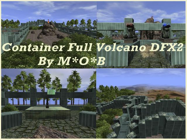 Container Full Volcano DFX-2