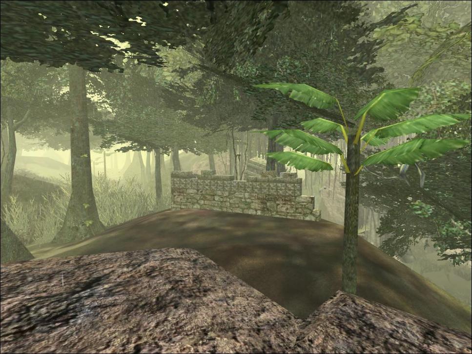 a deep jungle sene from my map "missing in action".