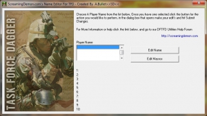 DFTFD Name & Macro Editor (ScreamingDemon)