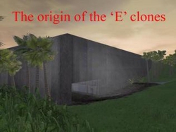 The origin of the E clones