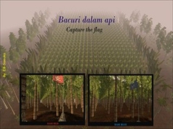 Bacuri dalam api