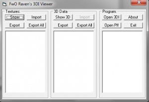 DF1 / DF2 FwO 3DiView 3DI File Viewer