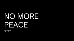 No More Peace
