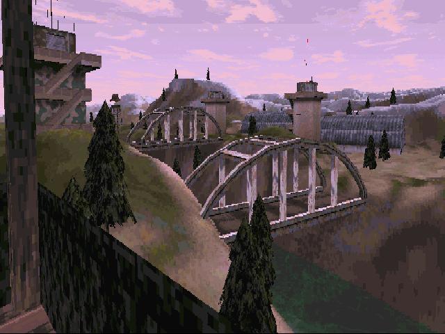 Across the river