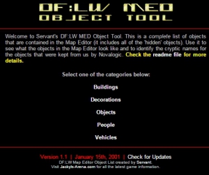 DFLW Object Tool / Item Viewer