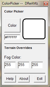 Fog Color Picker