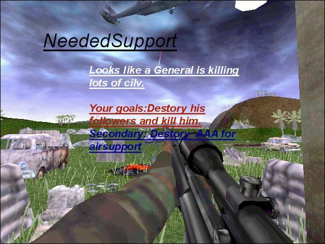 Needed support