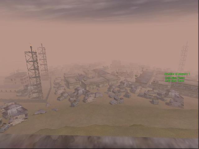 UX* Desert Streets With Fog