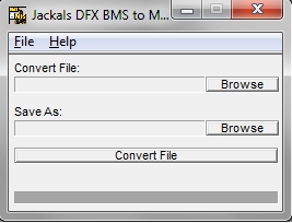 DFX / Joint Operations BMS 2 MIS Converter