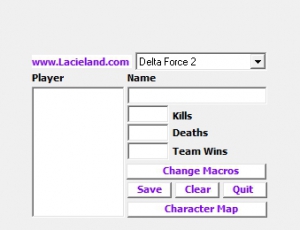 DF1 / DF2 Lacie Name & Macro Editor