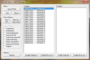 DF1 / DF2 Mission Manager