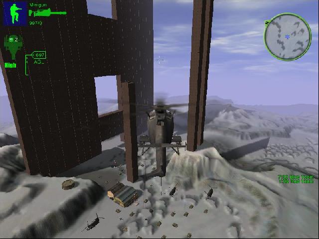 ATARI TANK BATTLE 15 - 10,000ft WALL!