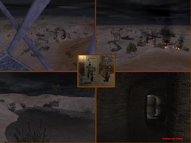 * Desert at Night *