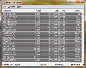 NovaLogic / Delta Force Jackal's PFF Editor Utility
