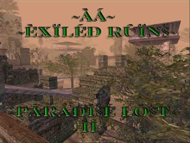 ~ÀÁ~ÊXÏLËD RÛÌNŠ~PÃRÅDÎŠË LÒŠT~II