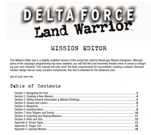 DFLW Mission Editer Manual