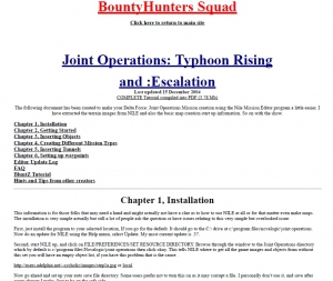 Joint Operations / DFX2 Nile Mission Editor Tutorial