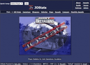 JOStats Standalone PHP 5.6+
