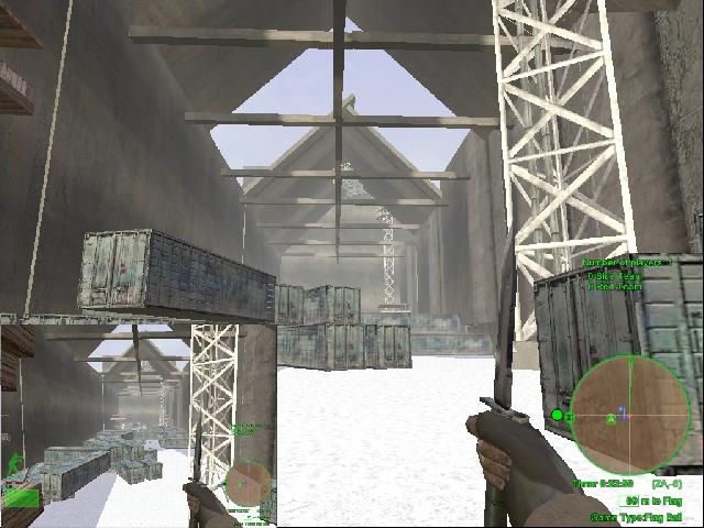 Winter Warehouse Construction