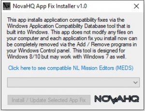 NovaLogic App Fixer (Borderless Window Fix, MED Fixes, etc.) 2018