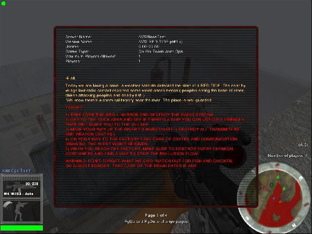 AW2 RED TIDE PT#1