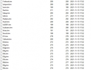 Modified .trn files