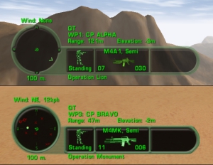 DF: Land Warrior Demo alpha HUD