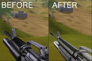 DFTFD 3D Weapon View Models Mod