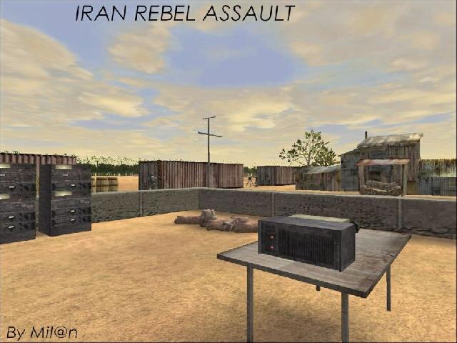 Iran Rebel Assault