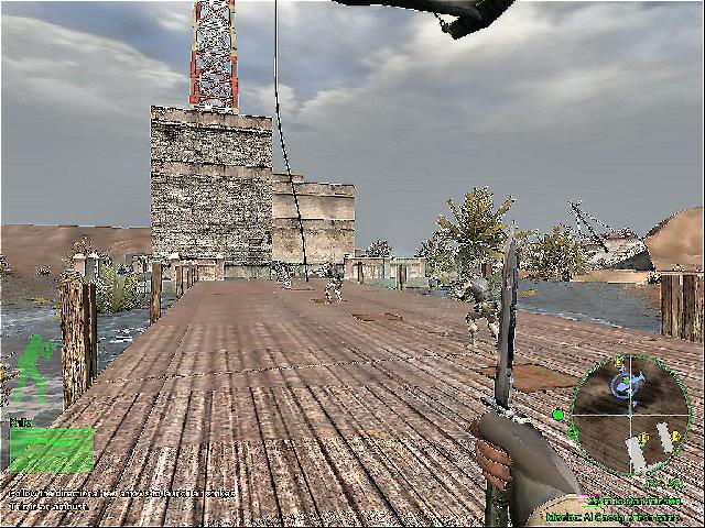 The Alqaeda prison camp.