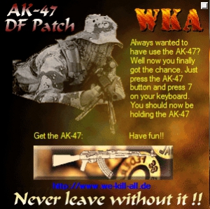 DF1 AK-47 Single Player Add-On