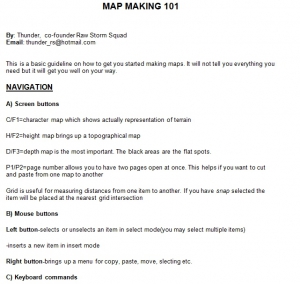 DF2 Map Making 101
