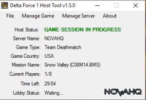 DF1 Host Tool, Server Stats, Mission Manager, Auto Messenger, Vote