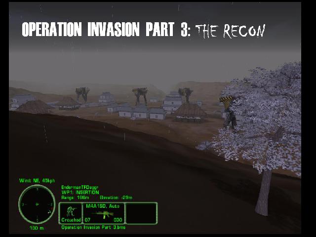 Operation Invasion Part 3: The Recon
